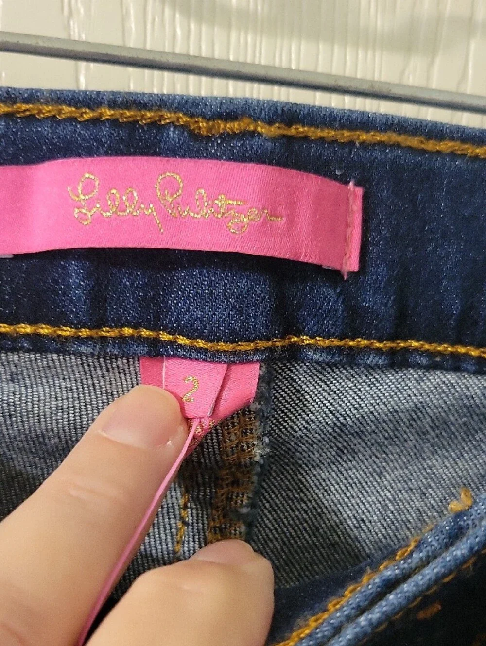 NWT Lilly Pulitzer Indigo Skinny Jeans